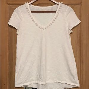 Lilly Pulitzer Pom Pom Trim Tee